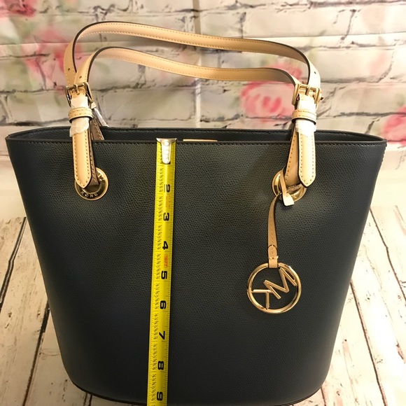 NWT Michael Kors Navy Blue bag - Picture 5 of 6